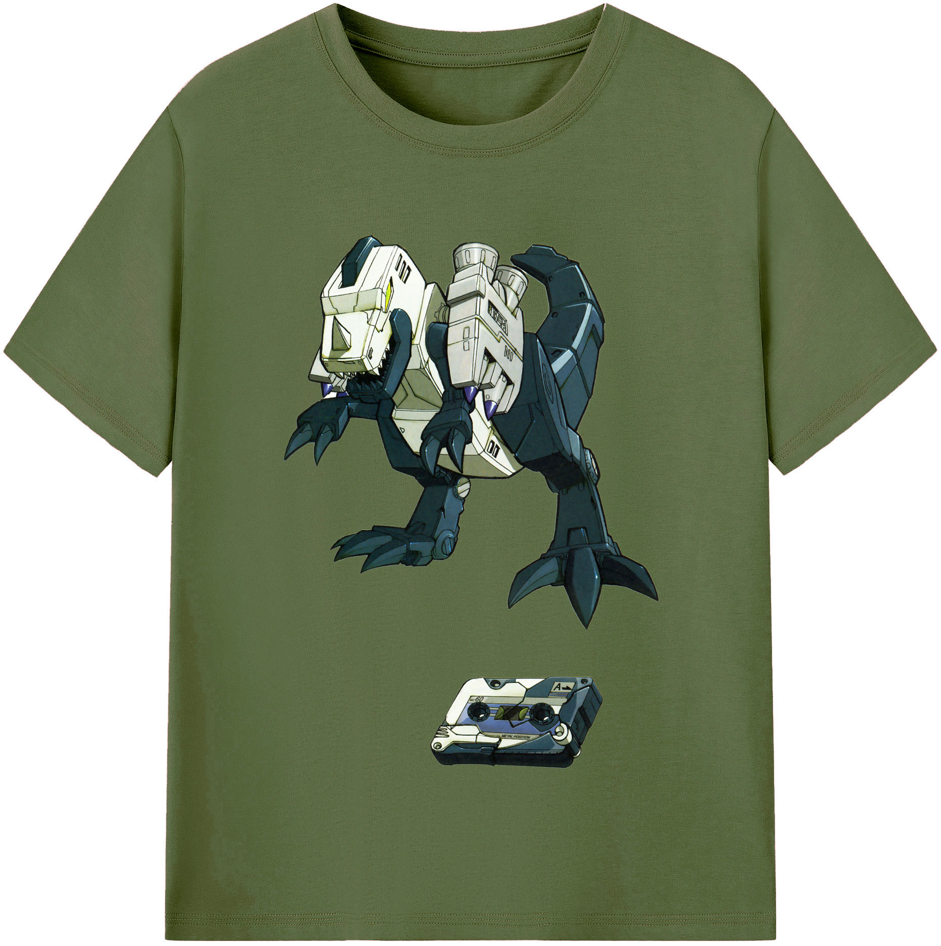 （画像用）  綿100％半袖Tシャツ（フロントプリント）